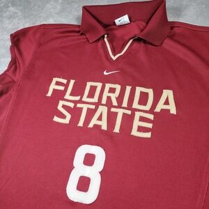 VINTAGE Florida State Seminoles Shirt Mens XL NCAA Football Nike Made USA Rugby